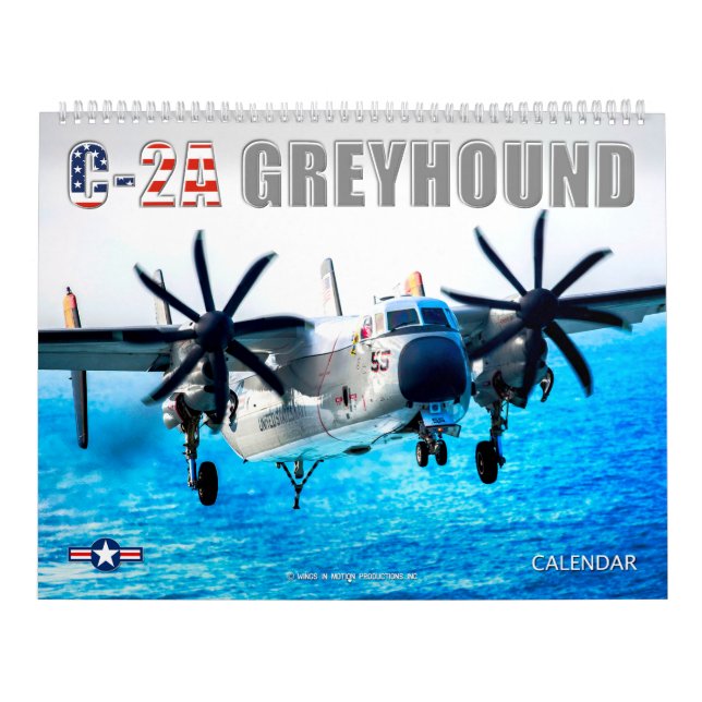 CALENDÁRIO C-2A GREYHOUND (Capa)