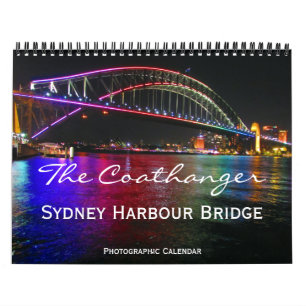 Calendário cabide de Sydney