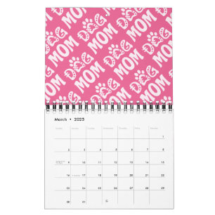 Calendário Cachorro Mãe