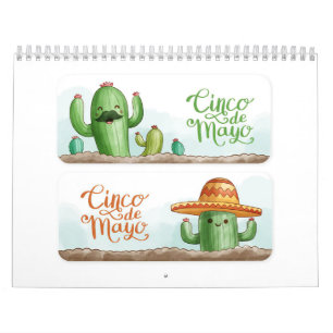 Calendário Cactus Mayo