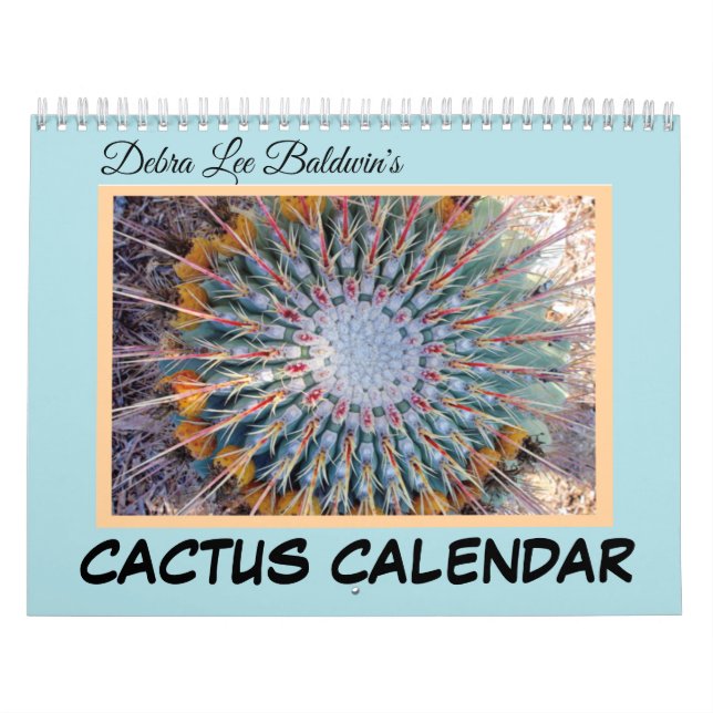 Calendário Cactus por Debra Lee Baldwin (Capa)