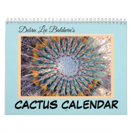 Calendário Cactus por Debra Lee Baldwin