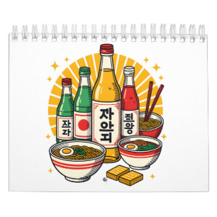 Calendário Caderno Planejador
