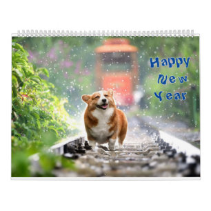 Calendário Cães Adoráveis Filhotes Fofos Fotos de Animais de