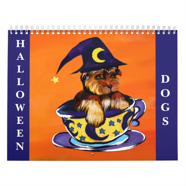 CALENDÁRIO CÃES DE HALLOWEEN (Capa)