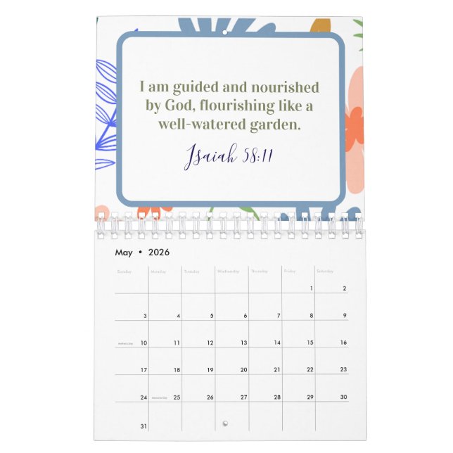 Calendário Calendar (Maio 2026)