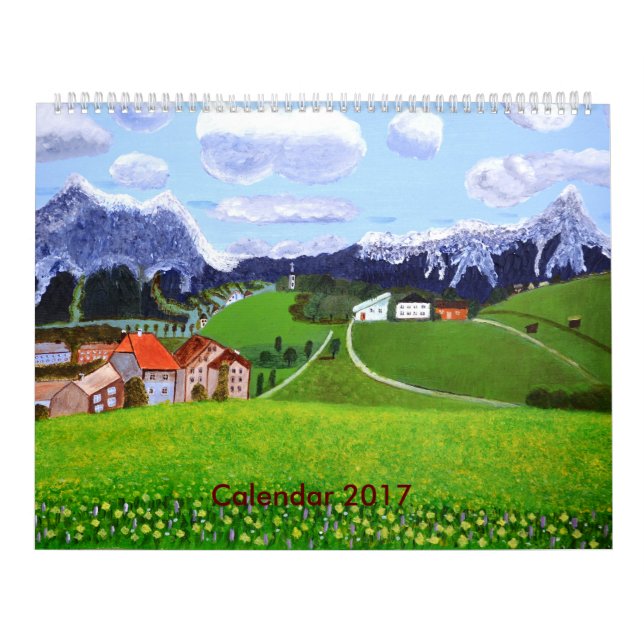 Calendário Calendar 2017 (Capa)