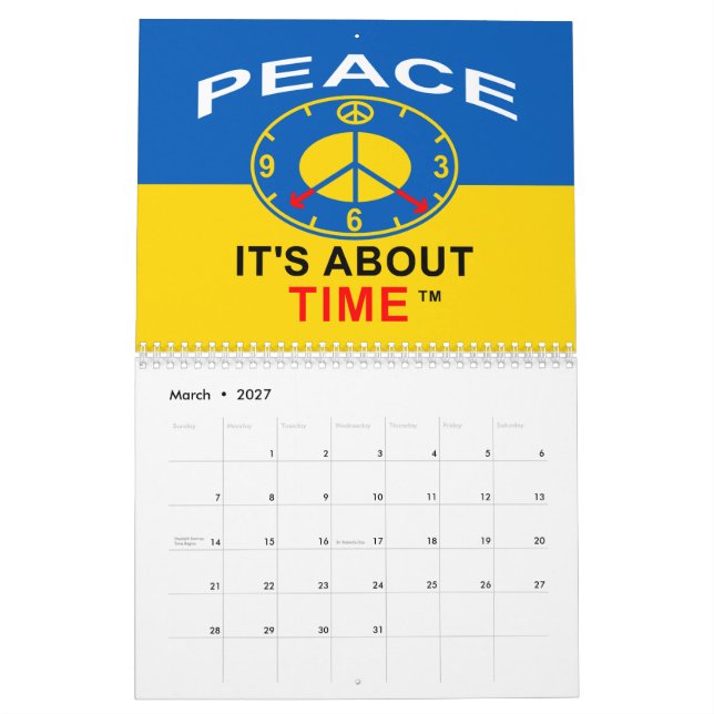 Calendário Calendar (2026) (Mar 2027)