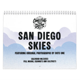 Calendário Calendar 2026 - San Diego Skies - Dots One Photos