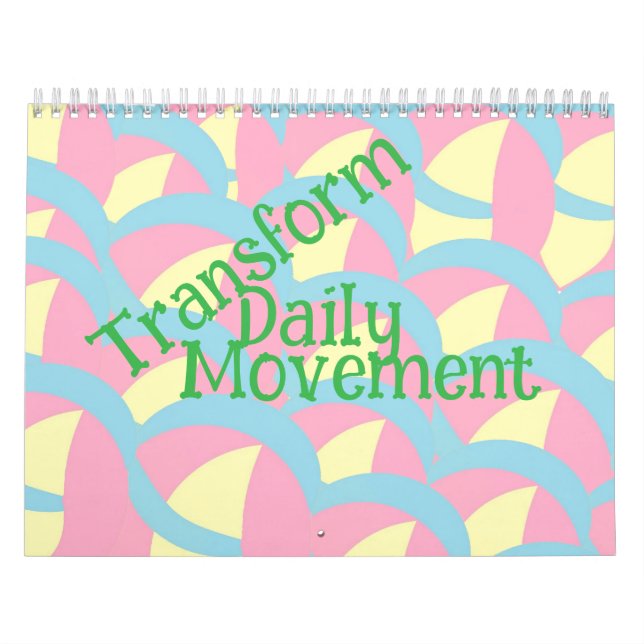 Calendário Calendar 2026  Transform Daily Motion (Capa)