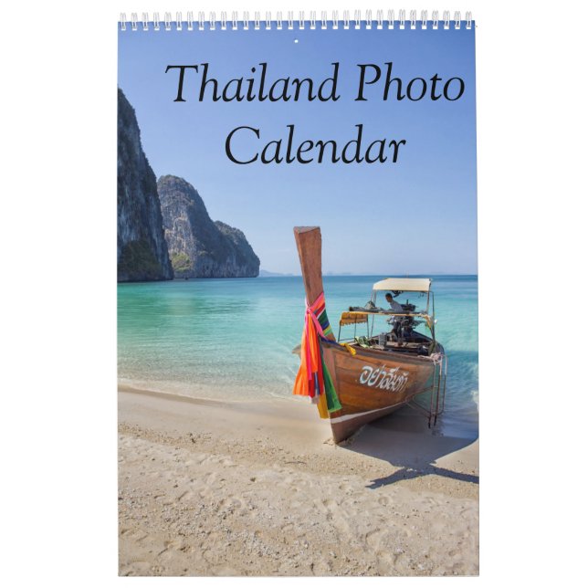 Calendário Calendar of Thailand photos (Capa)