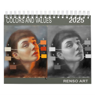 Calendario Calendar - Renso Art 2025