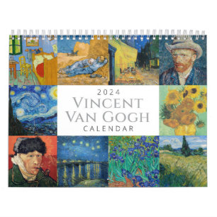 Calendário Calendar Vincent Van Gogh 2024