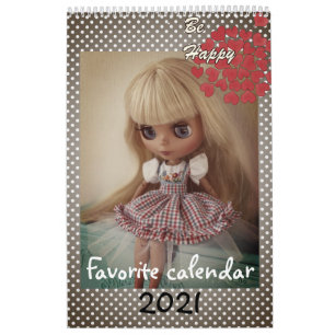 Calendário Calendário, boneca, para menina, bebê, diversão