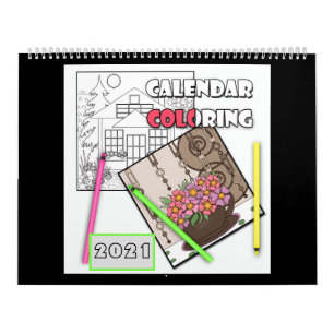 Calendário Calendário, cor , 2021