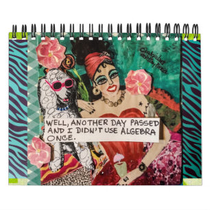 Calendário calendário-lotes dos cães/gatos