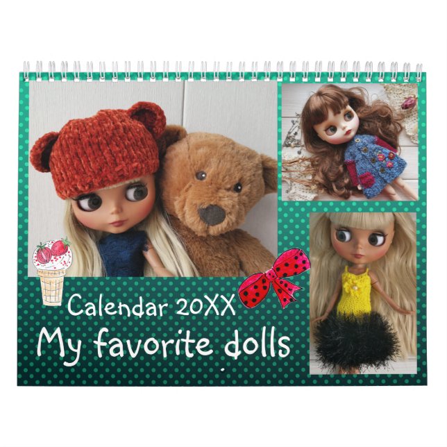 Calendário Calendário. Minhas bonecas favoritas (Capa)