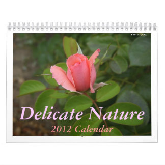 Calendário Calendário: Natureza delicada