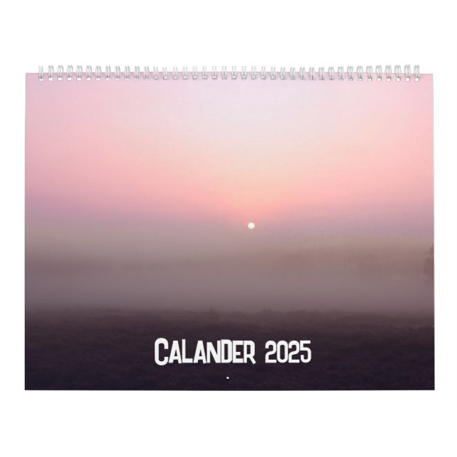 Calendário Calender 2025 (Capa)