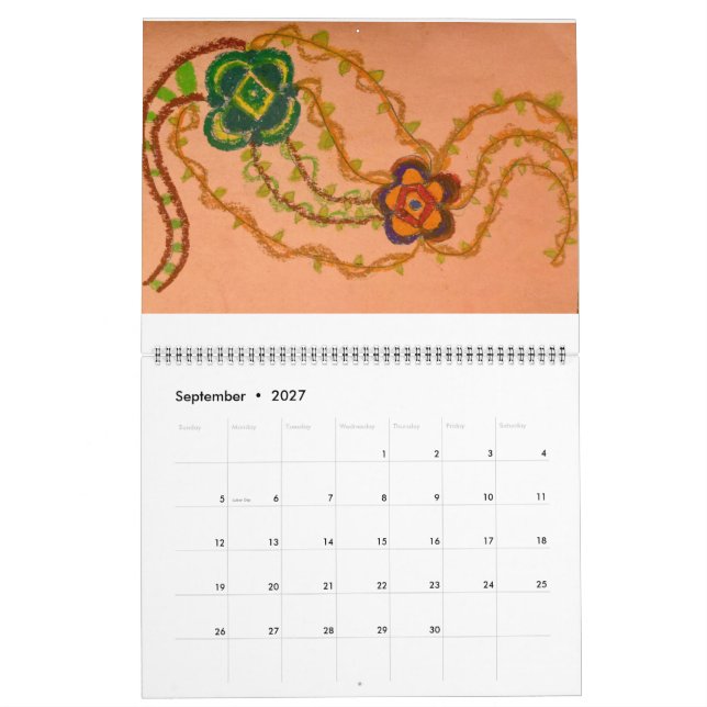 CALENDÁRIO CALENDER ANÍTIMO (Set 2027)