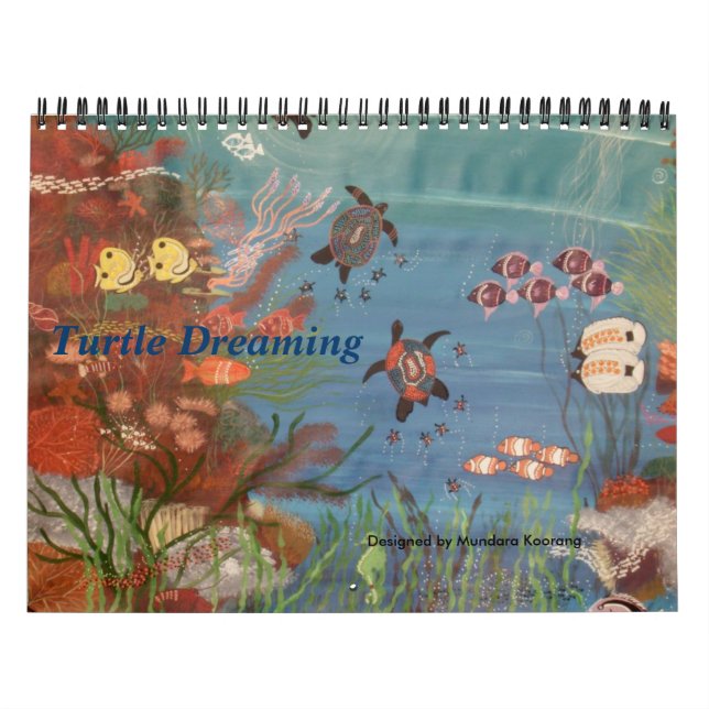 CALENDÁRIO CALENDER DE DREAMING DA TURTLE 2011 (Capa)
