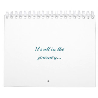 Calendário calenders com citação inspiradora