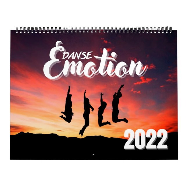 Calendário Calendrier Danse Emotion - 03 (Capa)