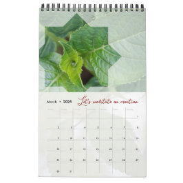 Calendário Calendrier Dieu méditation nature étoile élégant