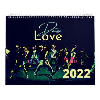 Calendário Calendrier Love Danse