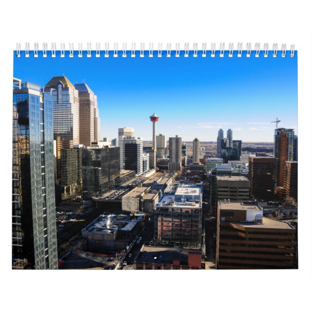Calendário Calgary, Alberta, Canadá (Capa)