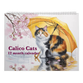 Calendário Calico Cats Calendar
