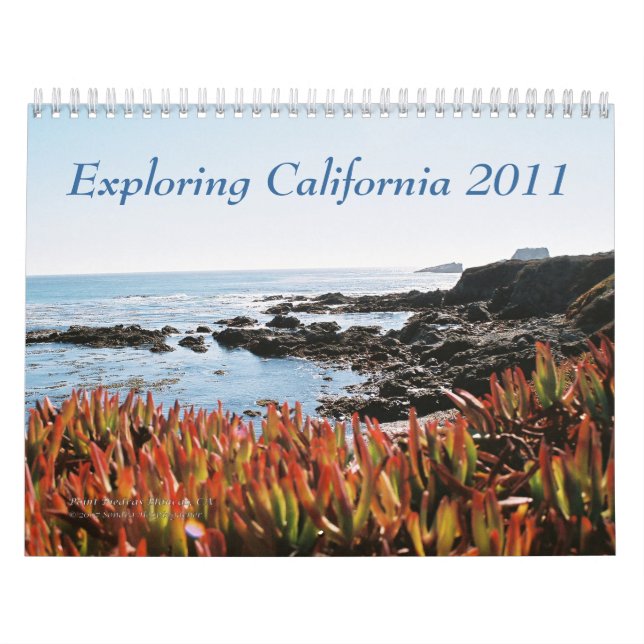 Calendário Califórnia de exploração 2017 (Capa)