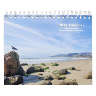 Calendário California Shores  2026 Calendar