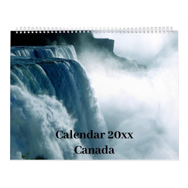 Calendário - Canadá (Capa)