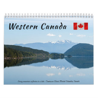 Calendário Canadá Ocidental