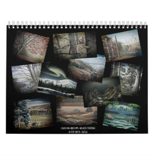 Calendário Canadiano de Pintura em Paisagem e Vid