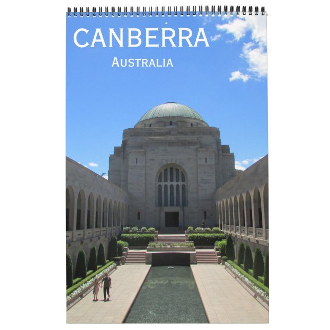 Calendário Canberra Austrália (Capa)
