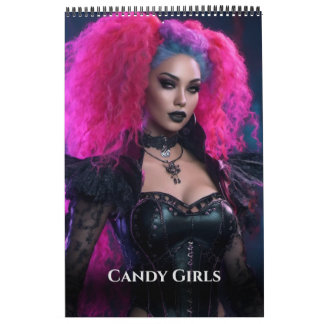 Calendário Candy Girls by Ivy and Bat Art