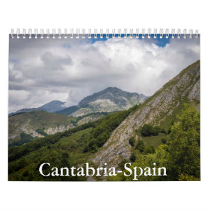 Calendário Cantabria-Espanha Calendar
