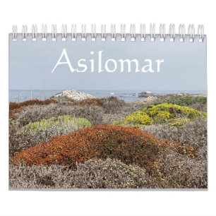 Calendário Canvas da Califórnia: Asilomar