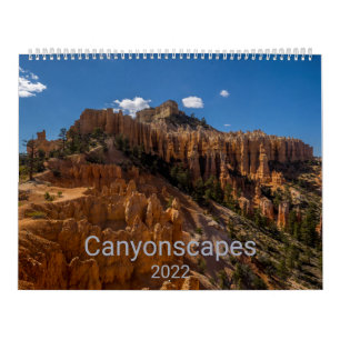 Calendário Canyonscapes 2022
