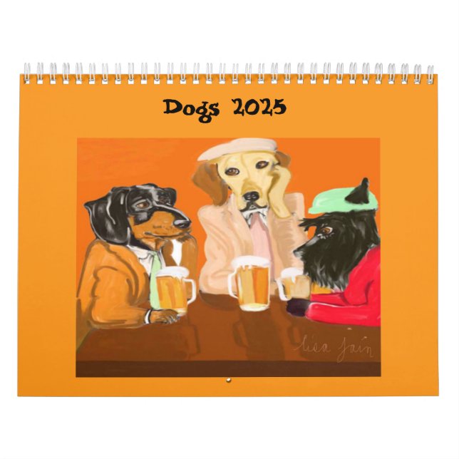 Calendário 🐶 Cão 📅 2025 (Capa)