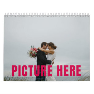 CALENDÁRIO CAPA DE FOTO PERSONALIZADA IMAGEM COMEMORATIVA