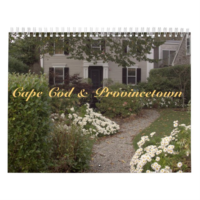Calendário Cape Cod & Provincetown (Capa)