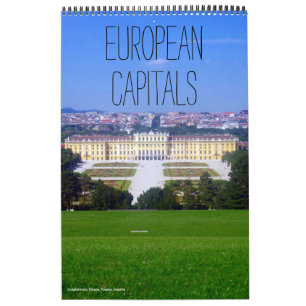 Calendário capitais europeias 2026