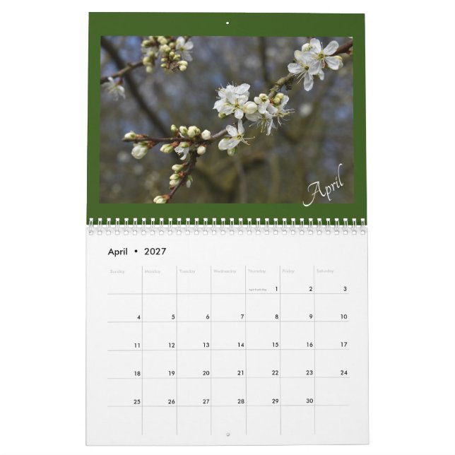 Calendário Capturando o chamador de beleza da natureza (Abr 2027)