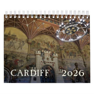 Calendário Cardiff 2026