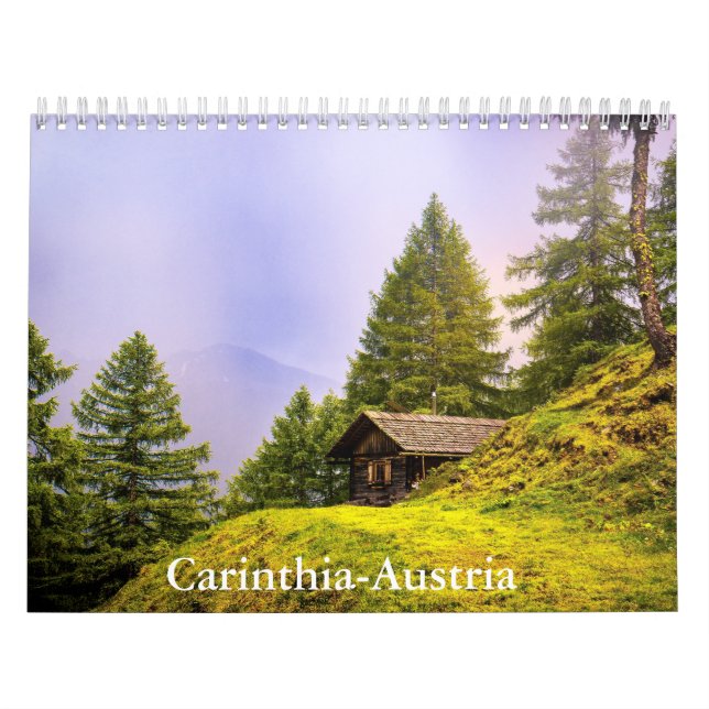 Calendário Caríntia-Áustria (Capa)