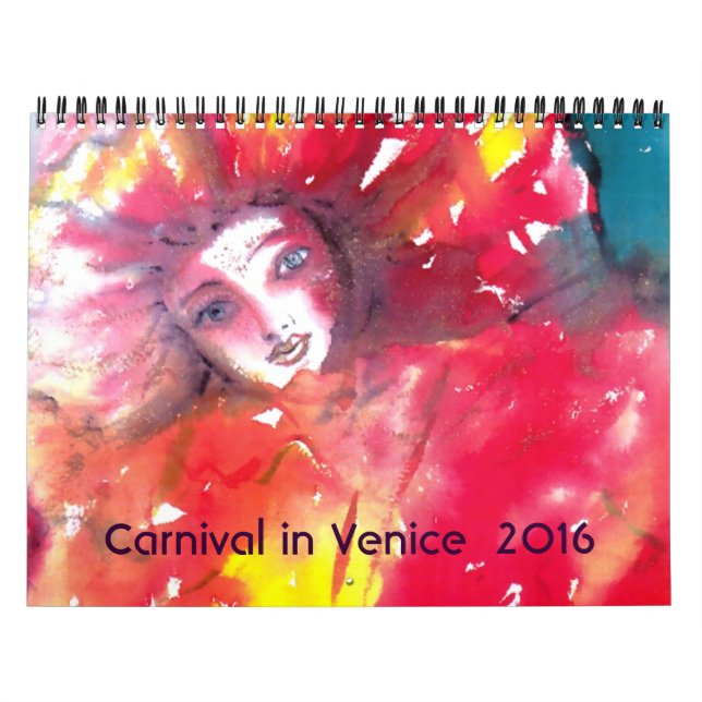 Calendário Carnaval de Veneza 2016/Mascarada italiano (Capa)