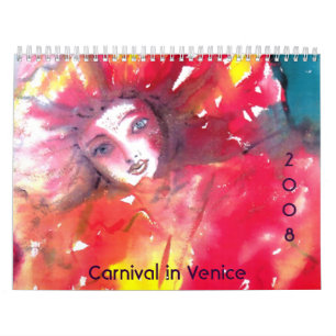 Calendário Carnaval de Veneza, por Búlgaro Lumini